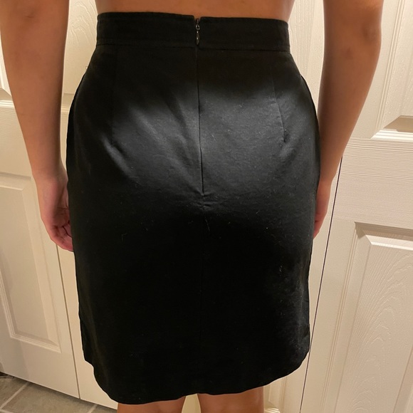 Vintage Burberry Nautical Button Skirt - Picture 6 of 9